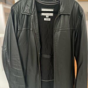 WILSONS Leather Men's Classic “M Julian” Black Jacket Sz Medium